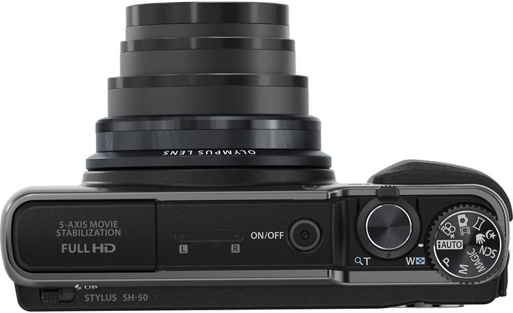 Olympus SH-50 iHS (Black): price, highlights, specs, photos - Crutchfield