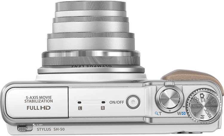 OLYMPUS SH-50 ホワイト　#161 Olympus SH-50 iHS (White): price, highlights, specs, photos