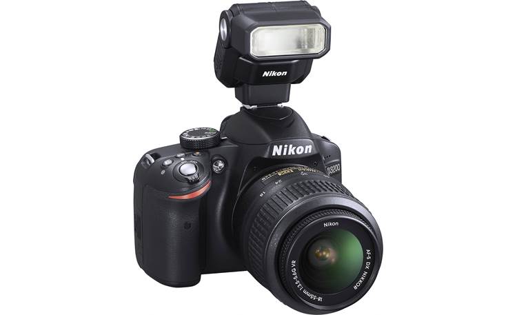 Nikon SB-300 Speedlight Shown mounted on a DSLR (not included)