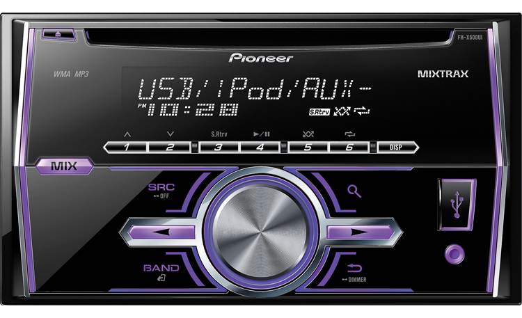 Pioneer FH-X840DAB Doppel-DIN Autoradio Bluetooth