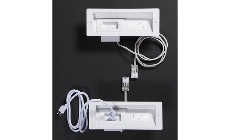 Sanus ELM806 PowerBridge® Both panels shown with in-wall connecting cable