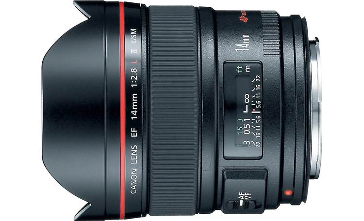 Canon EF 14mm f/2.8L L series ultra-wide-angle prime lens for