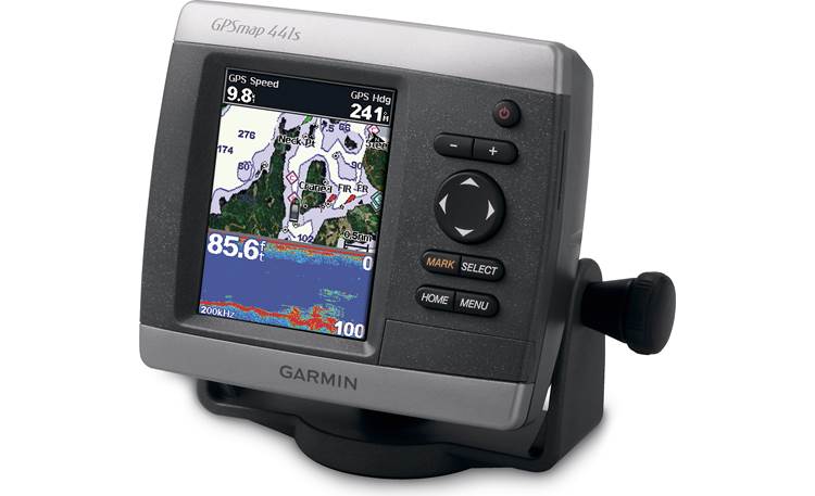 Garmin GPSMAP 441S Chartplotter/fishfinder with 4 display, preloaded with  U.S. Coastal maps at Crutchfield