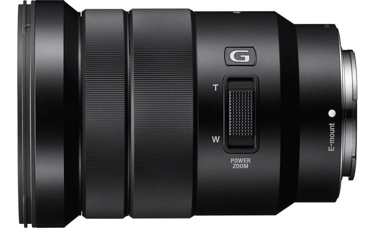Sony SELP18105G 18-105mm f/4 Top view