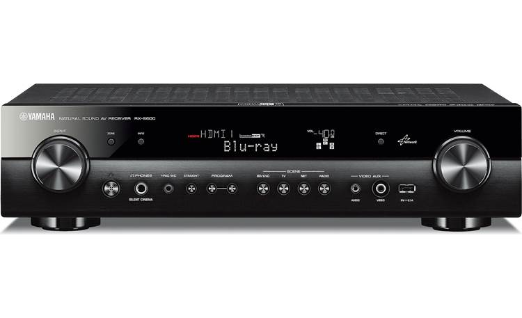 Yamaha RX-S600 Slimline 5.1-channel home theater receiver with