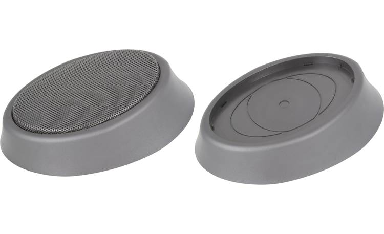 RetroSound RPOD4 Speaker pods with and without included grilles