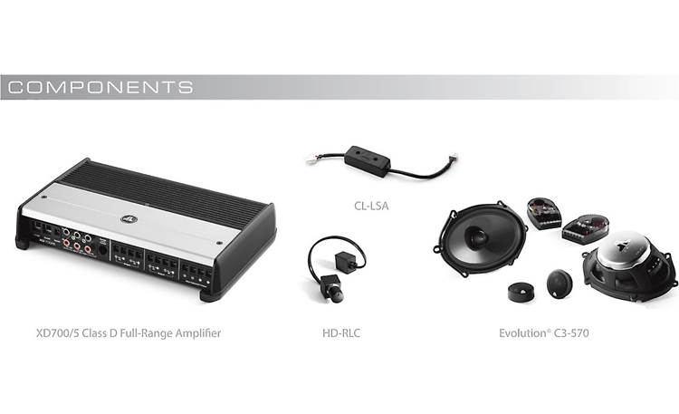 JL Audio StealthMod® Audio Upgrade JL Audio StealthMod amp and speakers