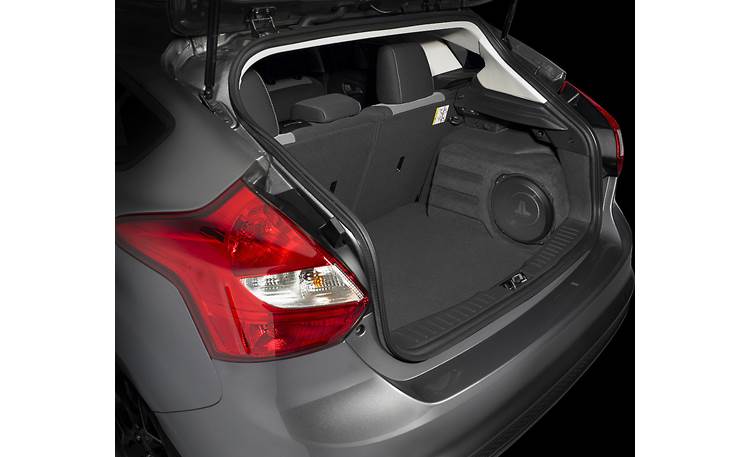 JL Audio Stealthbox® Stealthbox® shown installed in Ford Focus hatchback
