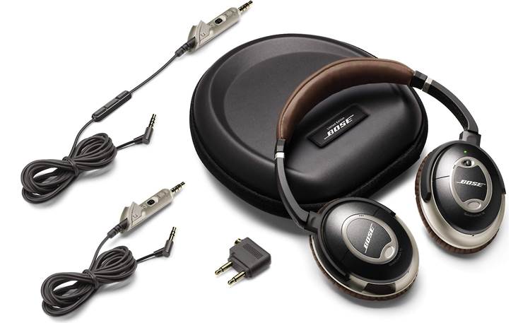 Nægte Kommandør modtage Bose® QuietComfort® 15 Acoustic Noise Cancelling® headphones Limited  Edition Slate/Brown at Crutchfield