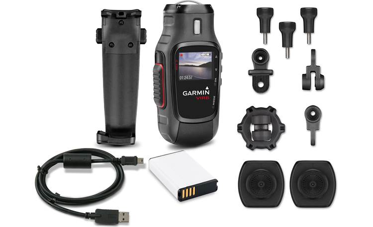Vuiligheid Demonteer laat staan Garmin VIRB Action-oriented rugged camera with wireless ANT+ connectivity  and 1080/30p recording at Crutchfield