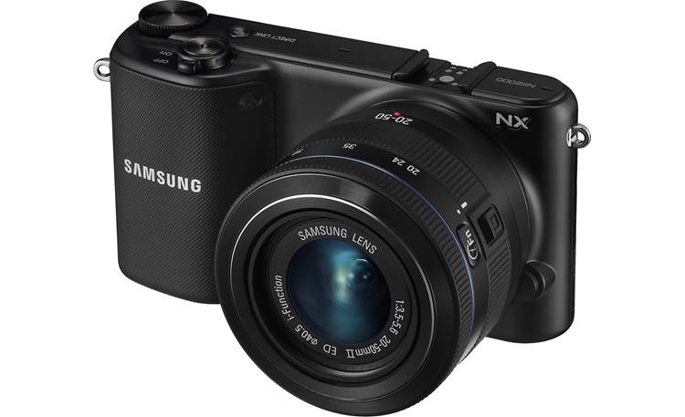 Samsung NX2000 Smart Camera with 2.5X Zoom Lens Kit Front (Black)