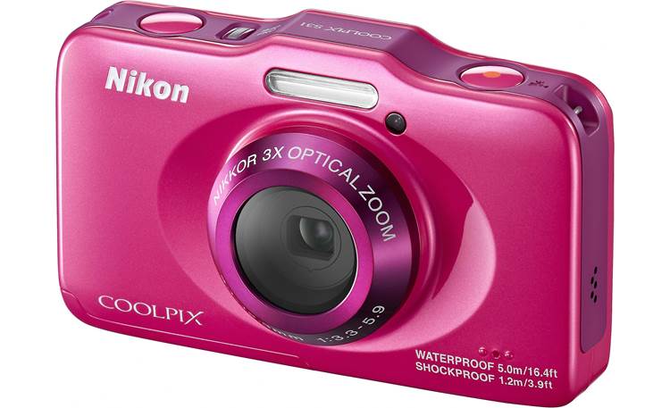 Nikon Coolpix S31 (Pink) 10.1-megapixel waterproof digital camera