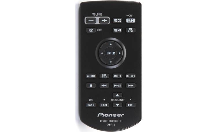 Pioneer AVH-X4500BT Remote