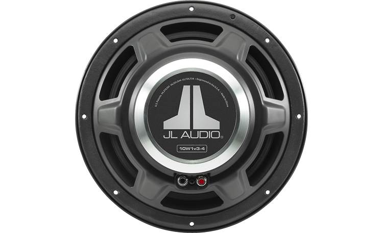 JL Audio 10W1v3-4 The magnet and basket structure are at the heart of the W1v3's power plant