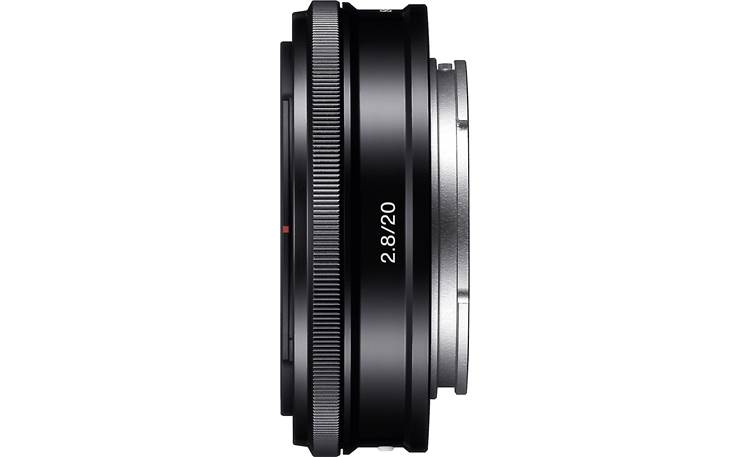 Sony SEL20F28 20mm f/2.8 Side view