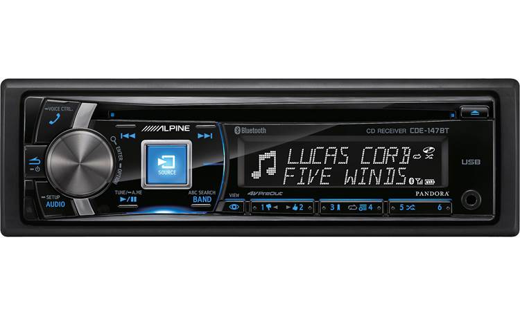 Alpine - CDE-178BT Radio CD/USB/Controlador de iPod/iPhone con Bluetooth®