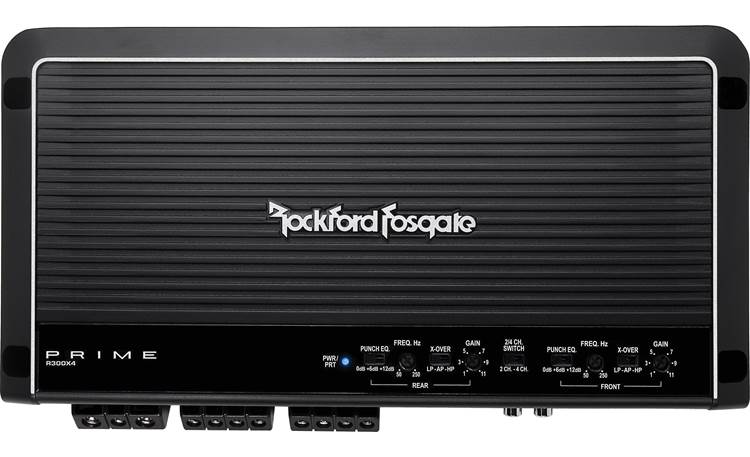 Rockford Fosgate Prime R300X4 4-channel car amplifier — 50 watts 