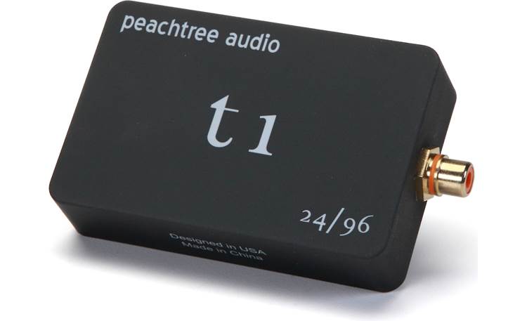 Peachtree Audio T1 96kHz/24-bit USB to coaxial for high-quality digital audio your computer at Crutchfield