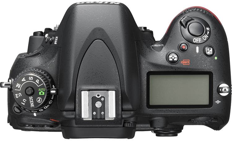 Nikon D610 (no lens included) Top view (body only)