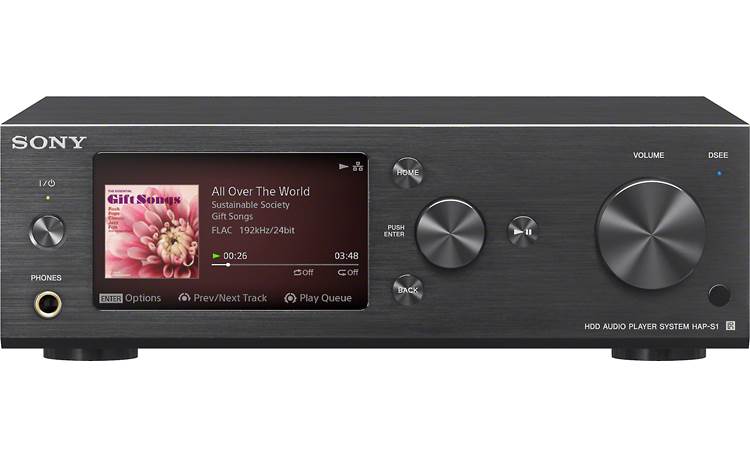 tilbehør Skraldespand forråde Sony HAP-S1 (Black) High-resolution network music player and integrated  amplifier at Crutchfield