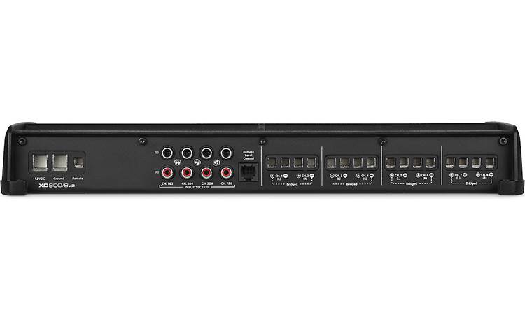 JL Audio XD800/8v2 Connection panel