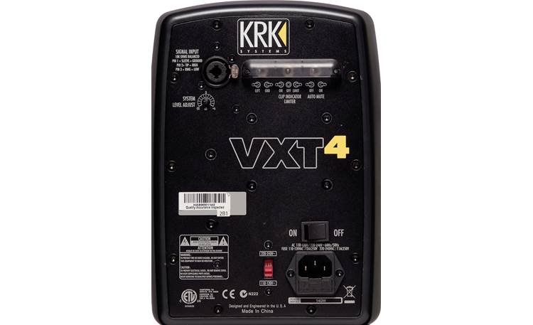 KRK VXT4 2-way powered studio monitor with 4