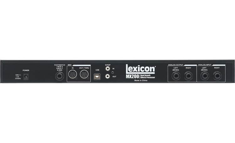 Lexicon MX200 Back