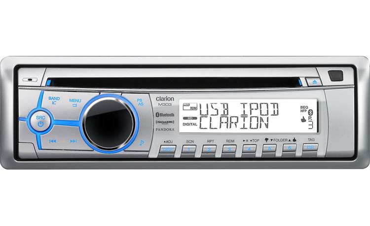 Clarion M303 Marine CD receiver with Bluetooth® at Crutchfield