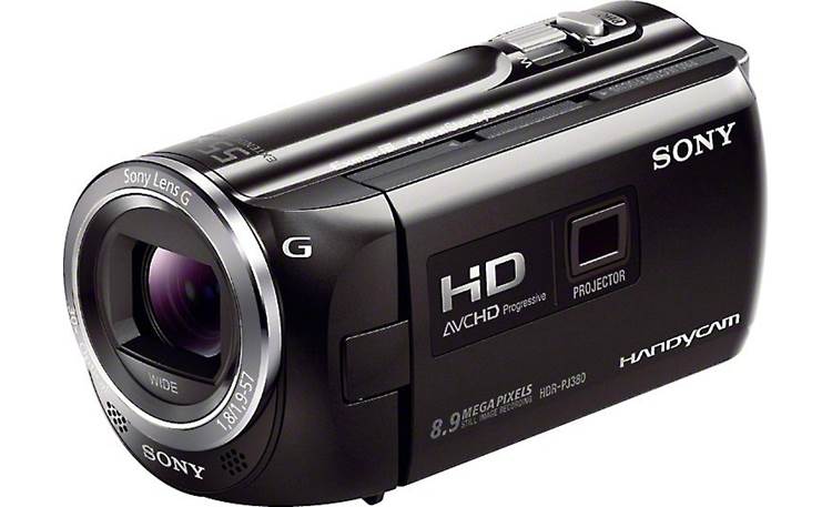 Sony HDR-PJ380 HD Handycam with Built-in Projector with orders charger In Box