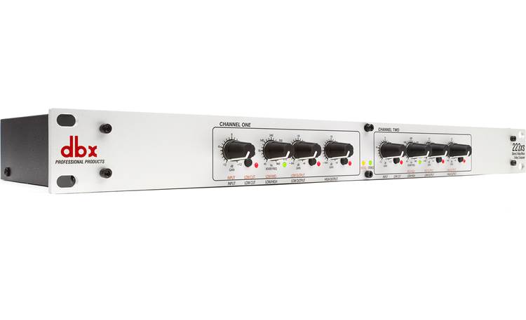 dbx® 223xs Stereo 2-way, mono 3-way crossover with XLR connectors at ...