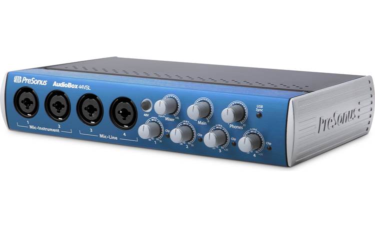 PreSonus AudioBox™ 44VSL USB 2.0 computer recording interface at