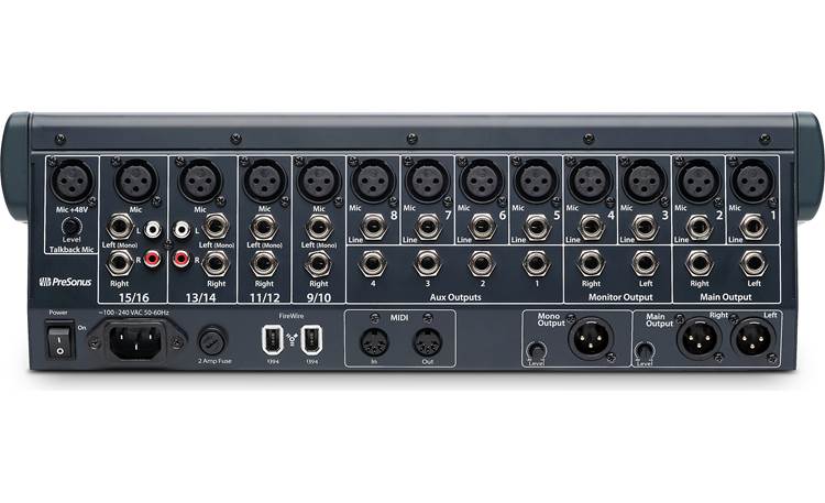 PreSonus StudioLive™ 16.0.2 16-channel digital mixer (FireWire 