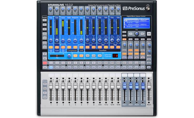 PreSonus StudioLive™ 16.0.2 16-channel digital mixer (FireWire  connectivity) at Crutchfield