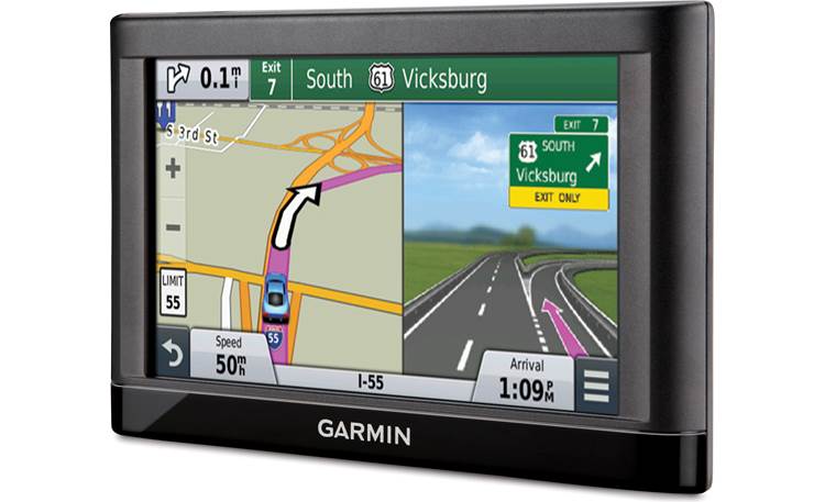 på en ferie Arctic Vellykket Garmin nüvi® 55LM Portable navigator with 5" screen and free lifetime map  updates at Crutchfield