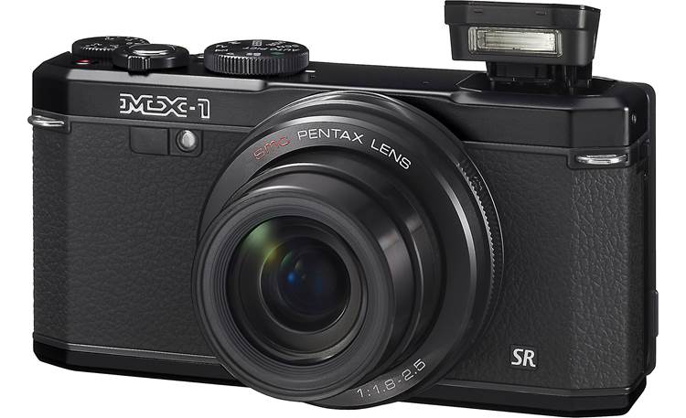 Pentax MX-1 (Black) 12-megapixel digital camera with 4X optical