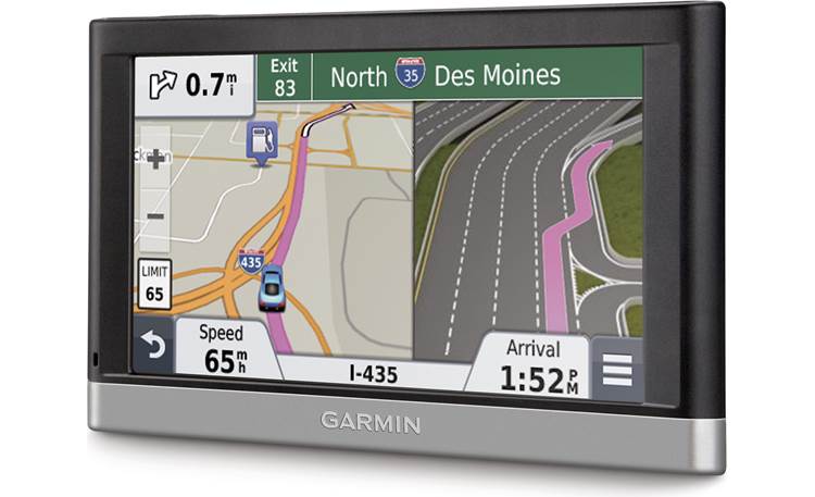Sammensætning Sprede grad Garmin nüvi® 2597LMT Portable navigator with voice-activated navigation  plus free lifetime map and traffic updates at Crutchfield