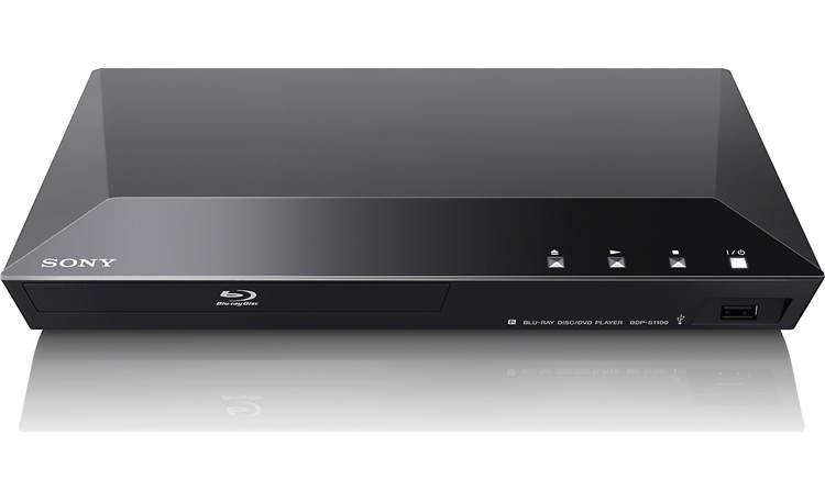 Sony BDP-S1100 Blu-ray player with networking at Crutchfield