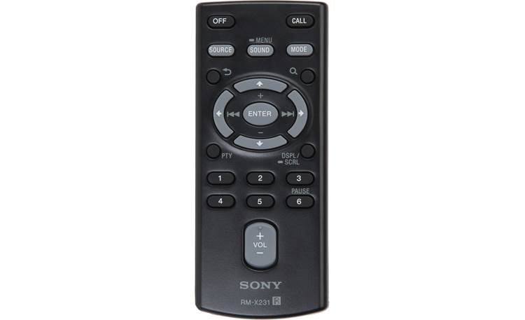 Sony WX-GT90BT Remote