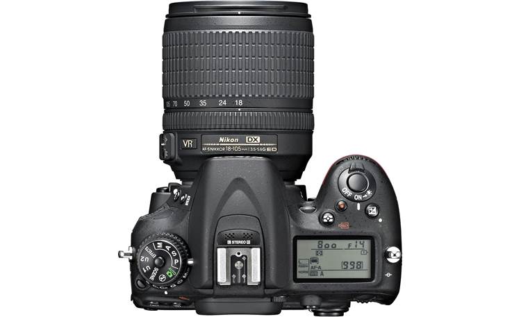 Nikon D7100 Kit Top, with lens