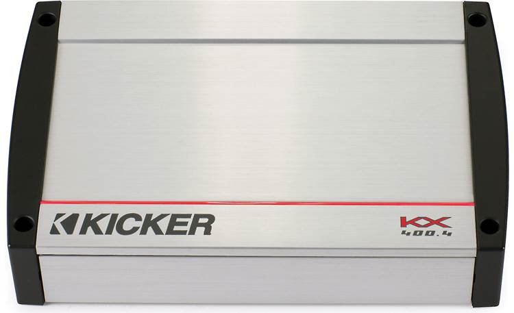 Kicker 40KX400.4 4-channel car amplifier — 50 watts RMS x 4 at