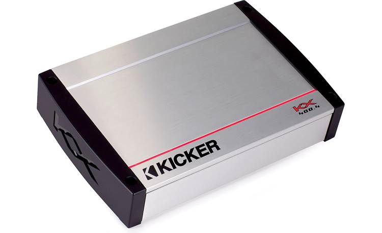 Kicker 40KX400.4 4-channel car amplifier — 50 watts RMS x 4 at