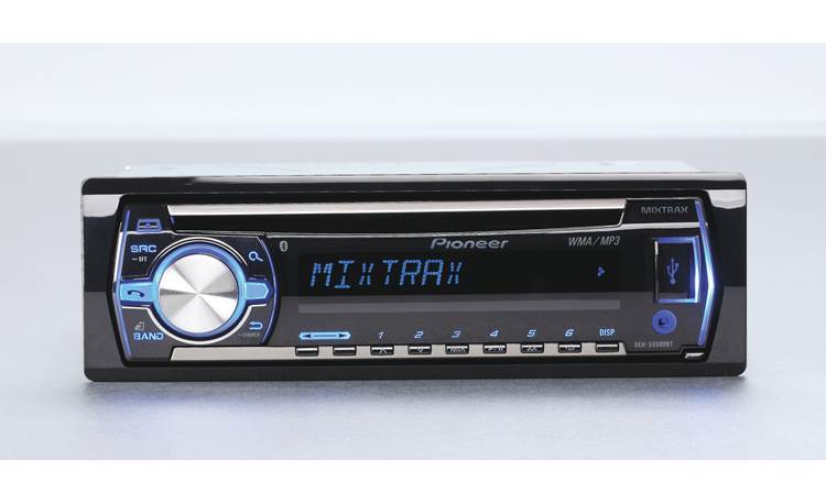 Pioneer DEH-X6500BT CD receiver at Crutchfield