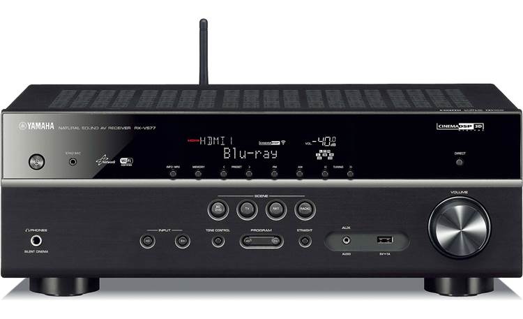 Yamaha RX-V577 7.2-channel home theater receiver with Wi-Fi® and