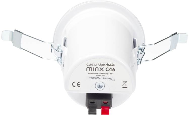Cambridge Audio Minx C46 Shown with mounting clips extended