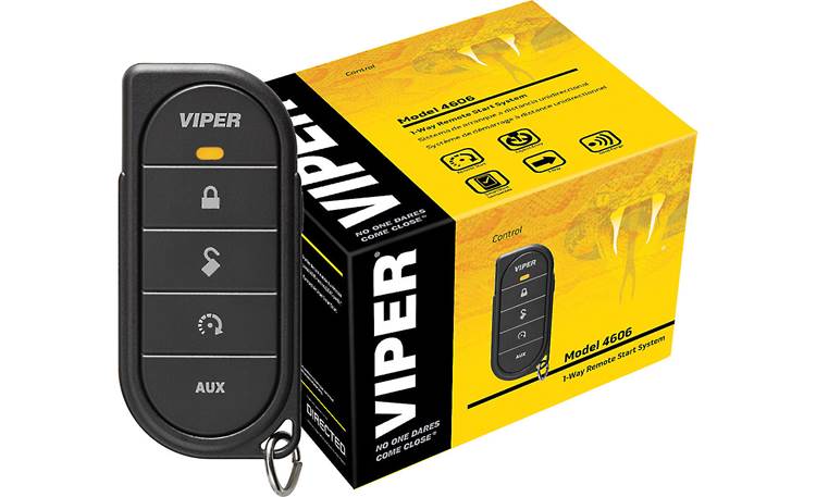 Viper Model 4606V 1-Way remote start system with keyless entry at