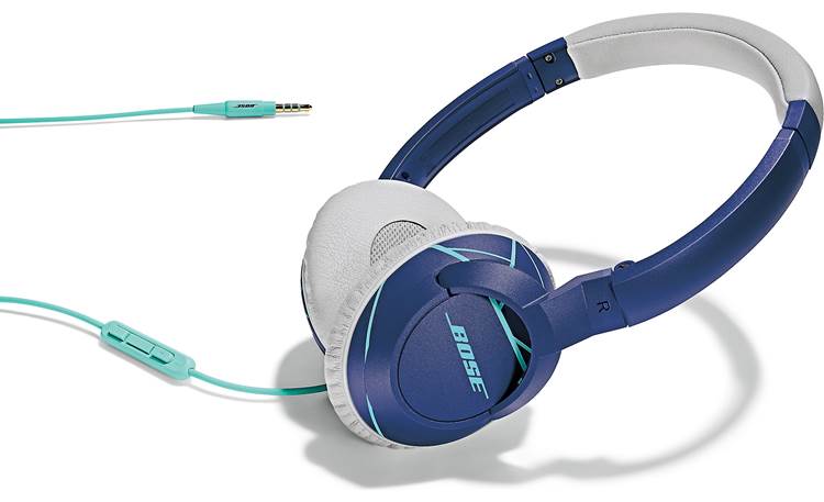 Bose® SoundTrue™ on-ear headphones (Purple/Mint) in-line remote and at