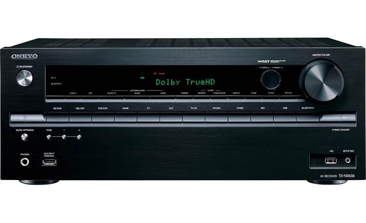 Onkyo TX-NR636 7.2-channel home theater receiver with Wi-Fi 