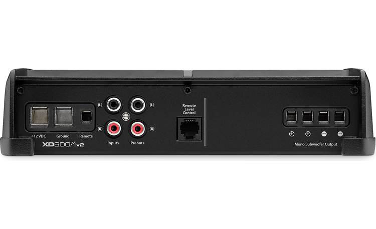 JL Audio XD600/1v2 Connection panel