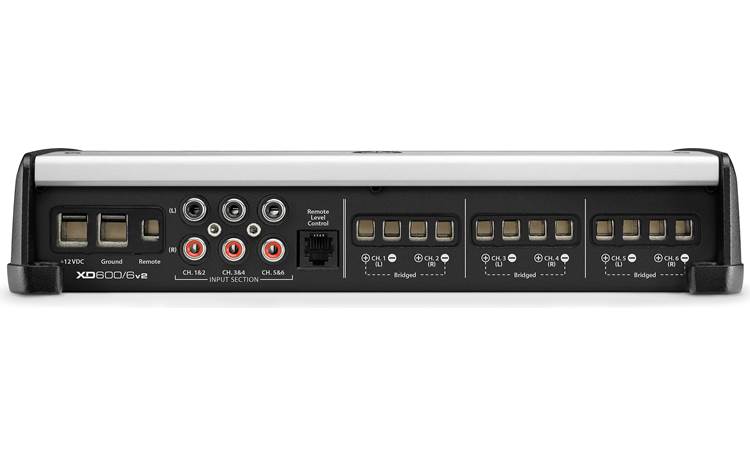 JL Audio XD600/6v2 Connection panel