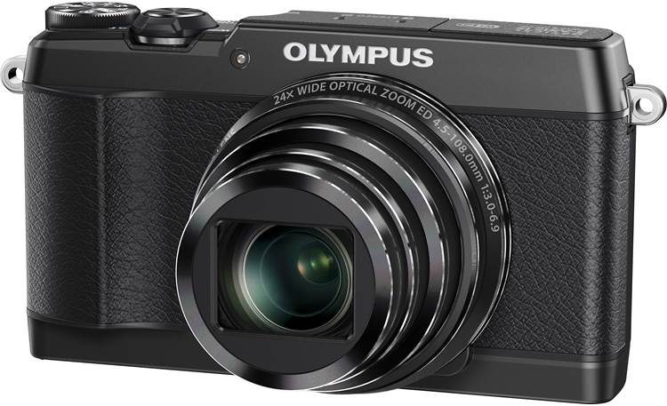 Olympus Stylus SH-1 (Black) 16-megapixel digital camera with 24X